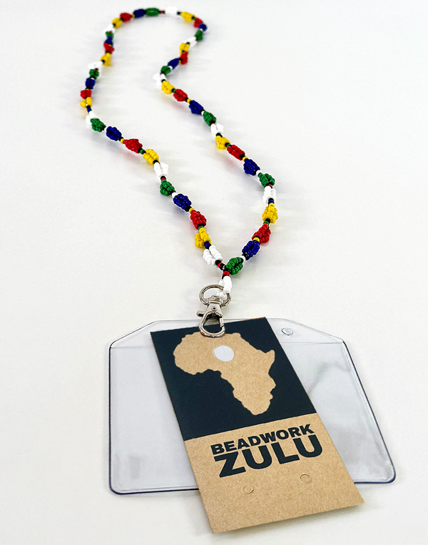 beaded sa flag rainbow lanyards south africa packaging