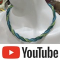 africa beaded neckles twisted lime nebula aqua jade youtube video