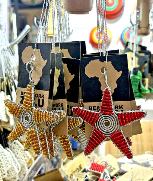 African Beaded Christmas Stars | WHOLESALE
