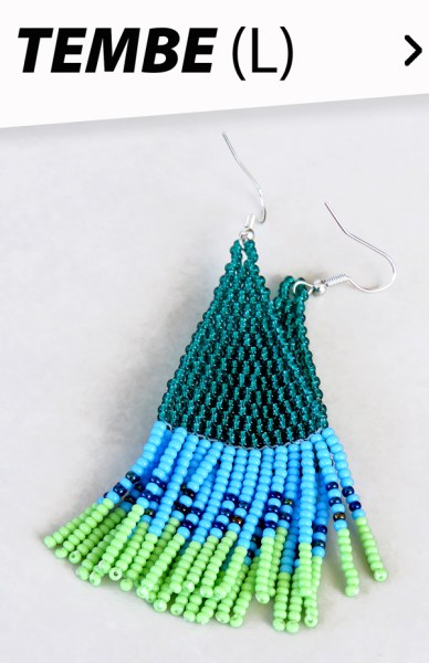 african beaded earrings tembe large9