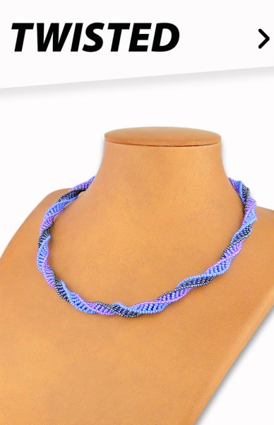 African Beaded Necklaces Twisted | EARTH AFRICA