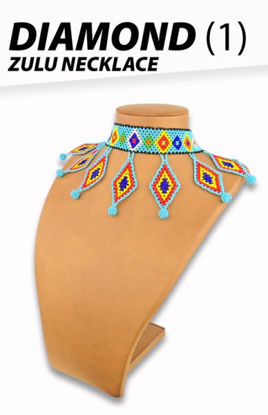 Necklace Zulu Diamond | AFRICAN BEADWORK