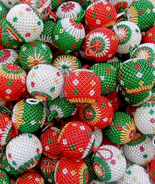 Beaded Christmas Balls | SOUTH AFRICA