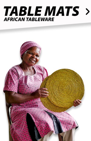African Table Placemats | WHOLESALE