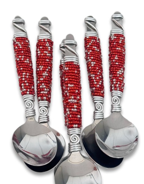 Beaded Christmas Cutlery | SOUTH AFRICA