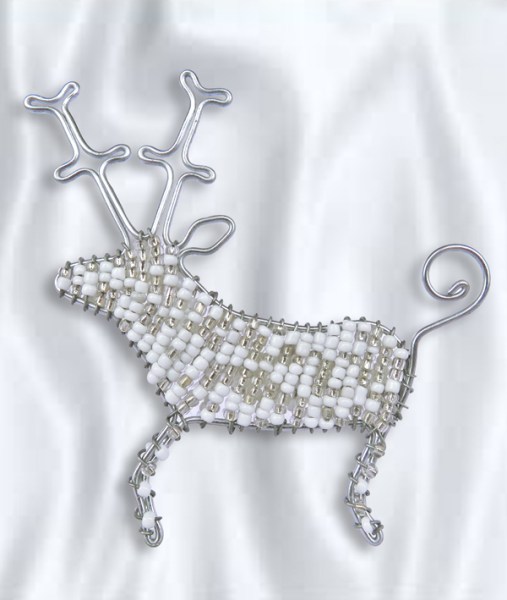 beaded reindear south africa
