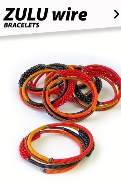 zulu telephone wire bracelets south africa