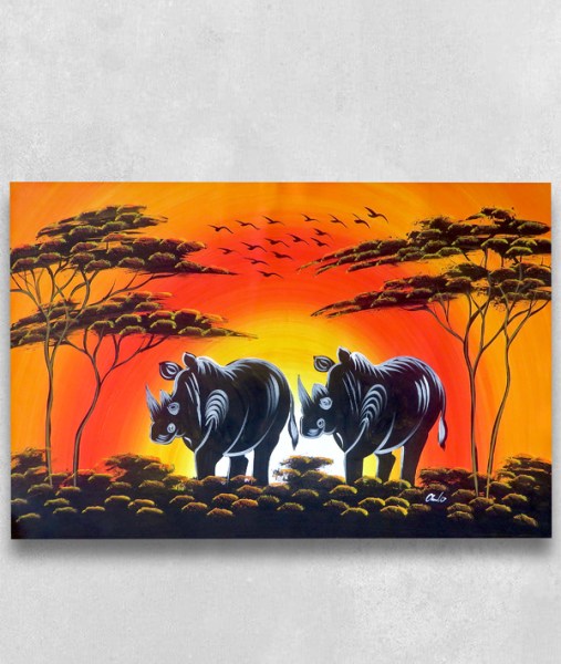 african art rhino7