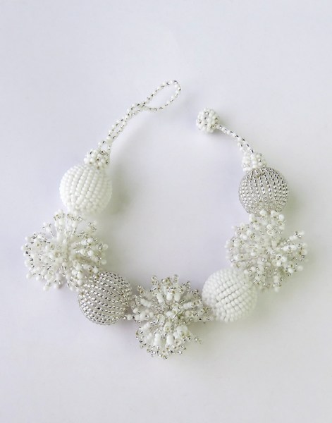 african beaded bracelet amahle silver white8
