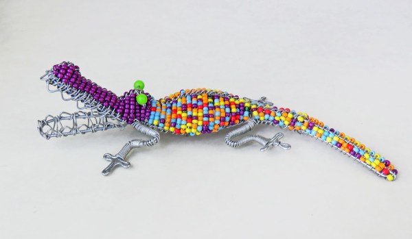 african beaded crocodile 2