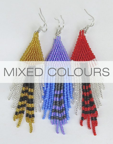 African beaded earrings Shiduli Wholesale
