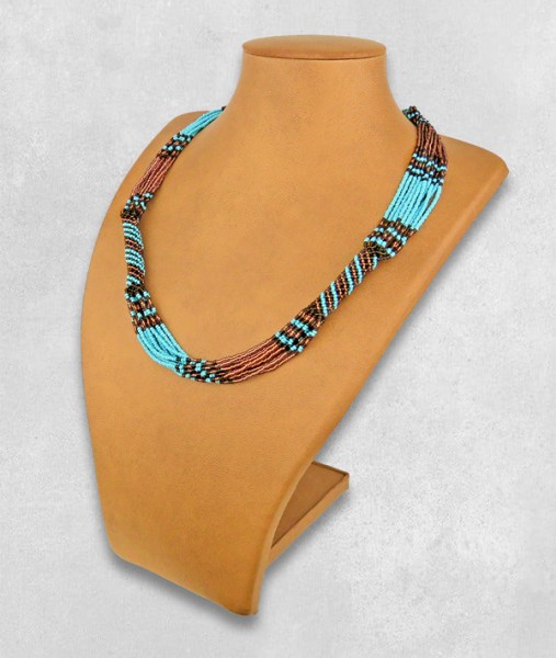 African Beaded Necklace Mvovo