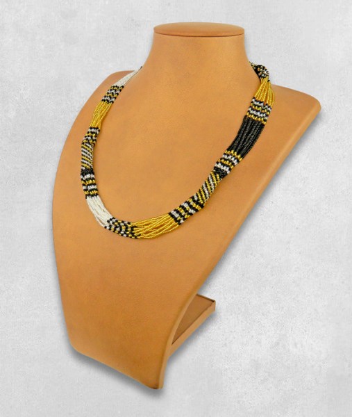 African Beaded Necklace Mvovo