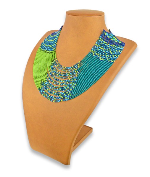 African Beaded Necklaces Sibaya