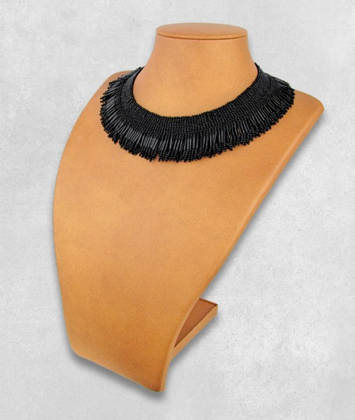 african beaded necklace thandi black93