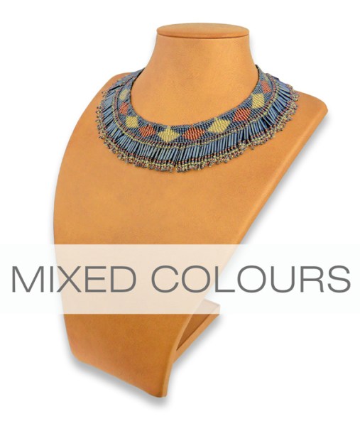 African Beaded Necklace Thandi MIXED