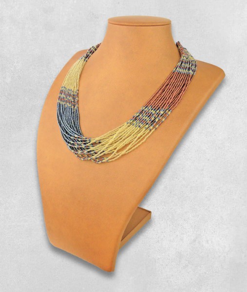 African Beaded Necklaces Zama MIXED