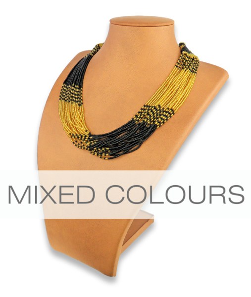 African Beaded Necklaces Zama MIXED