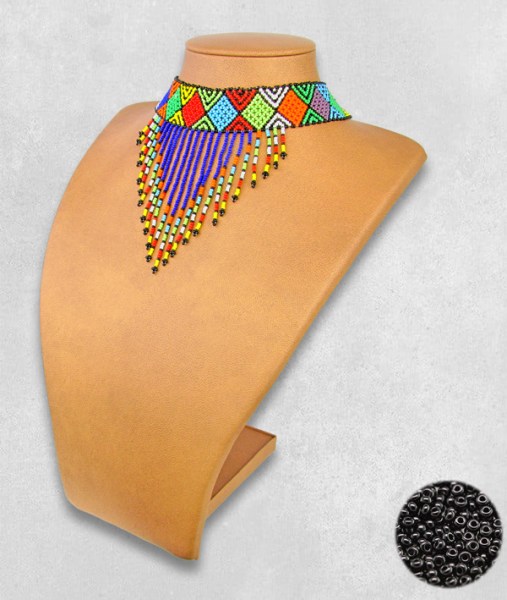 Black Necklace Choker Tassel