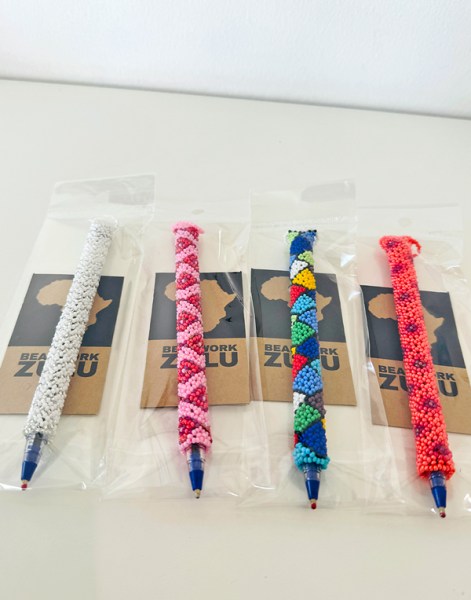 african beaded pen header card3