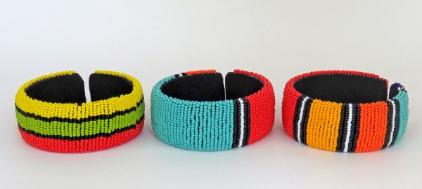 african beaded safari bangles 398