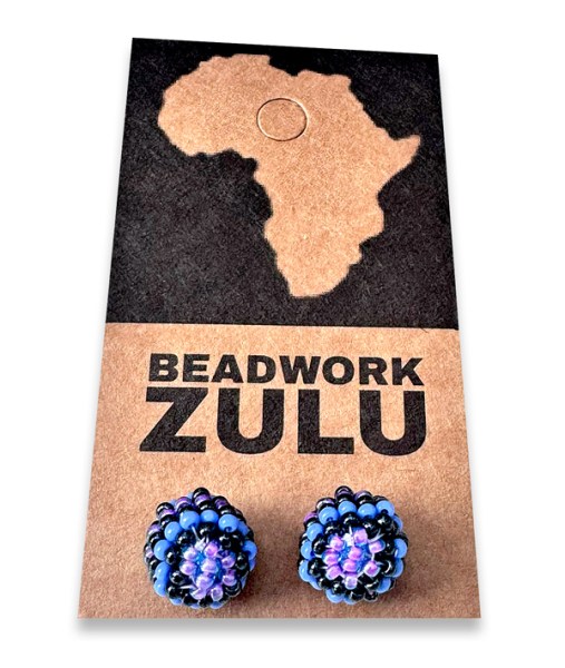 South African Beaded Stud Earrings | WHOLESALE
