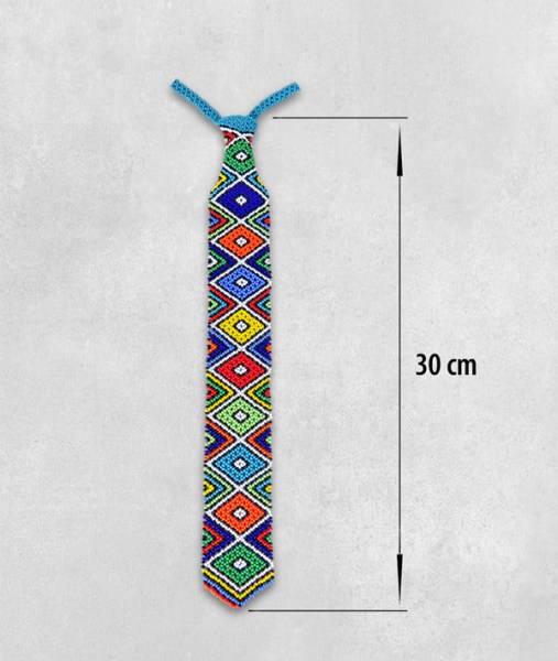 african beaded tie 16
