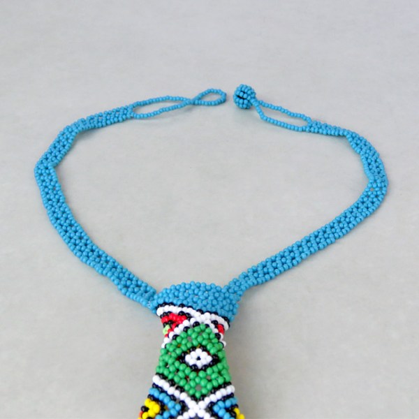african beaded ties zulu colours 11
