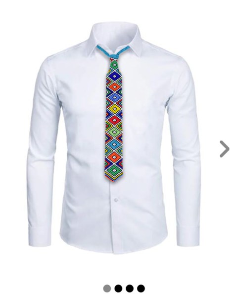 African Beaded Ties