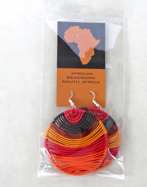 african earrings ulusaba packaging only