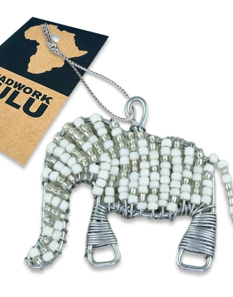 Beaded Christmas Elephant | SOUTH AFRICA