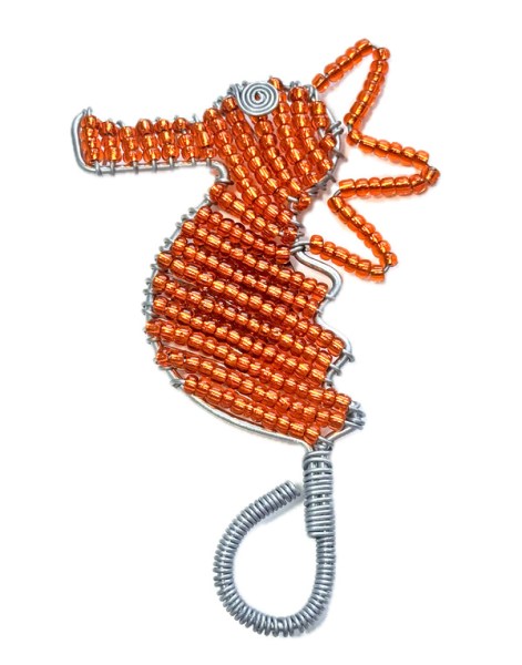 beaded-fridge-magnet-sea-horse-wholesale