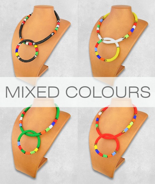 Beaded Necklace Bangle Set | SOUTH AFRICA