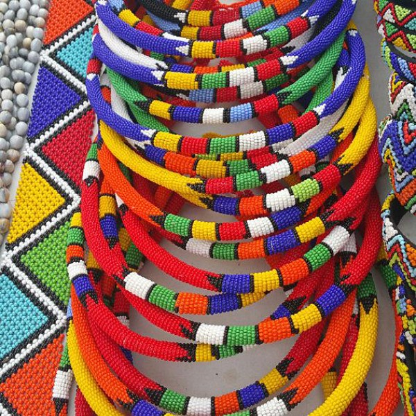 beaded necklace bangle set mixed 2
