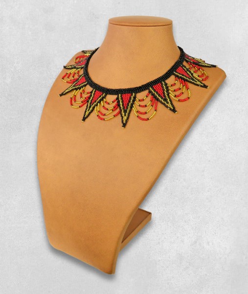 African Beaded Necklaces Zulu Spear | WHOLESALE