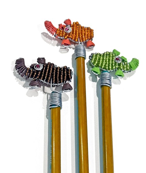 Beaded Pencil Rhino