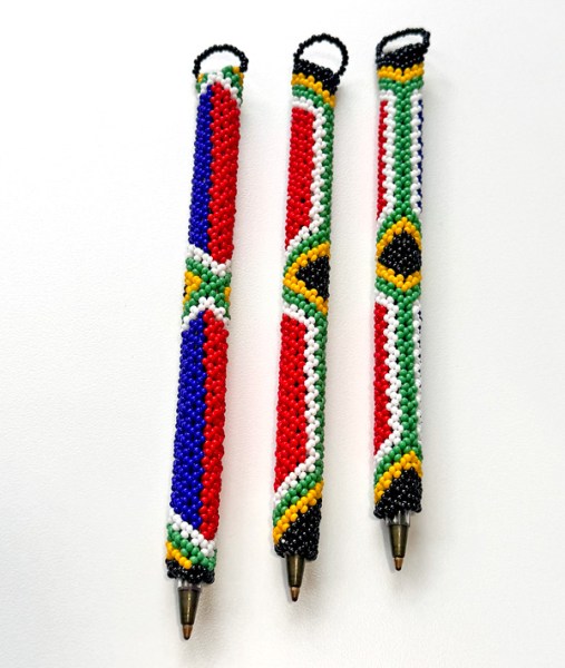 beaded-sa-flag-pen-wholesale
