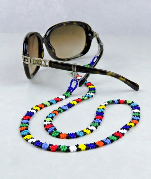 Beaded Sunglass Lanyards African Colours