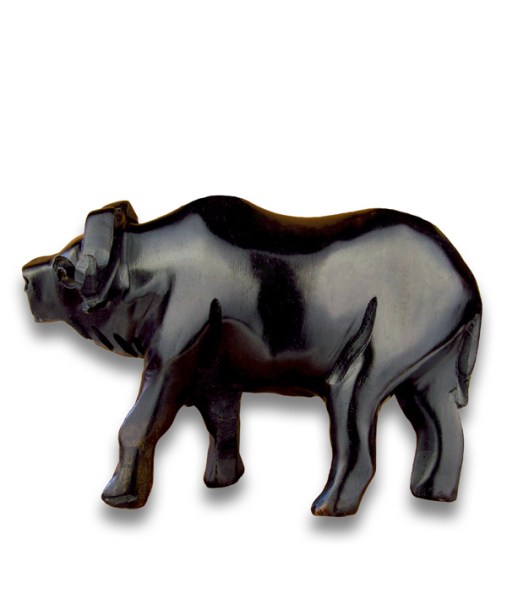 Buffalo Wood Carving