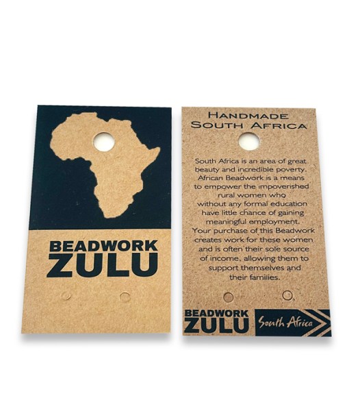 African Beaded Statues Pair Yellow Small