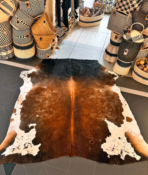 Nguni Hides Durban | Brown | White | AAS6477