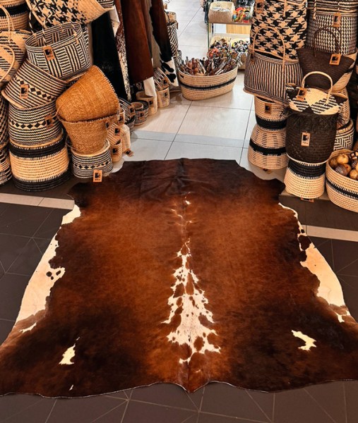 Nguni Hides Durban | Brown | White | AAS6523