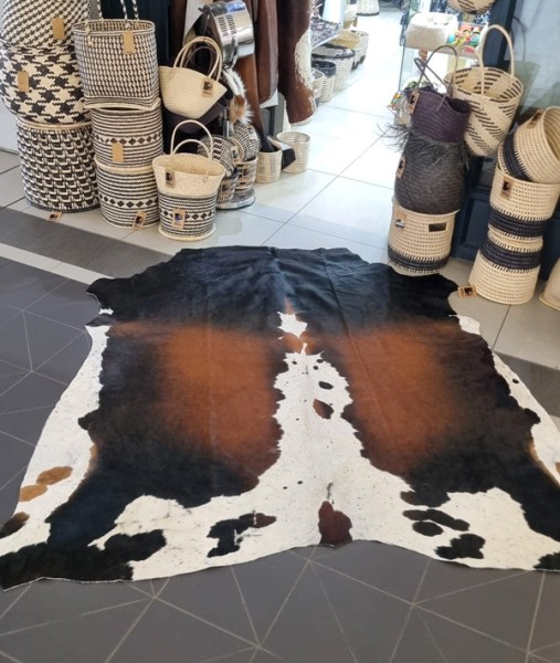 Nguni Hides Durban Tri-Colour