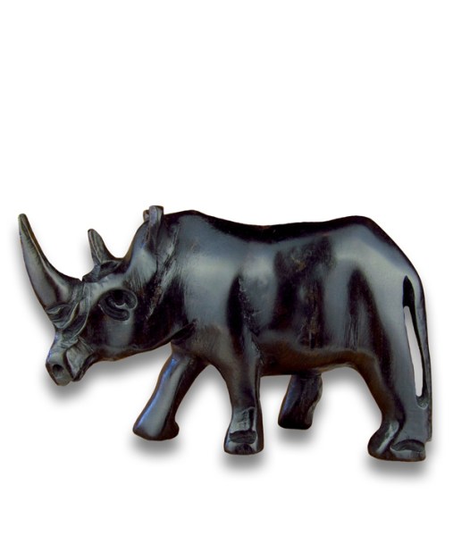 Rhino Wood Carving