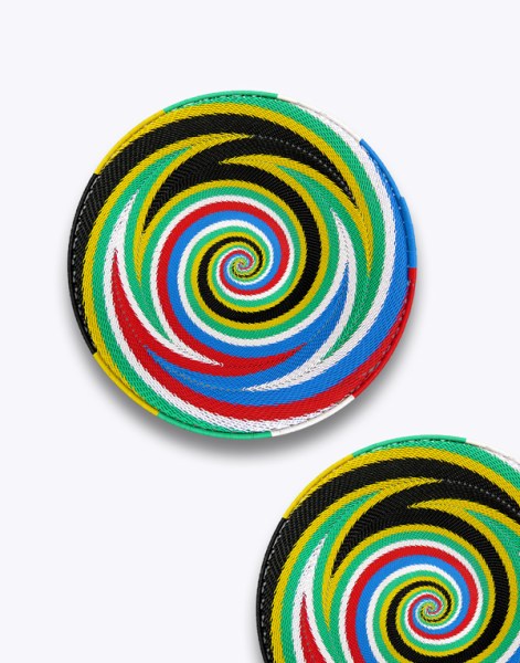 Telephone Wire Baskets Midi South African Flag