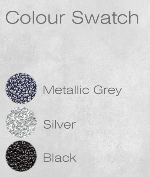 silver black metallic grey25