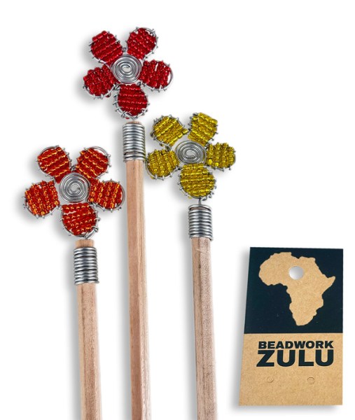 Beaded Pencils Flower | WHOLESALE