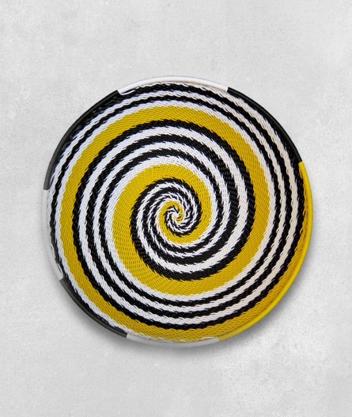 telephone wire basket 4 african swirl 21