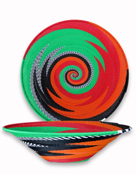 Telephone Wire Bowls Extra Large African Dawn