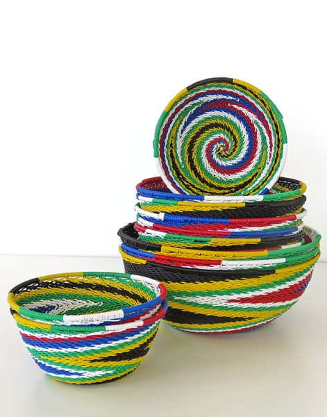 telephone-wire-bowls-small-sa-flag-colours